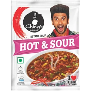 instant soup – hot & sour veg