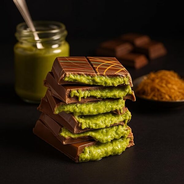 pistachio kunafa dubai chocolate