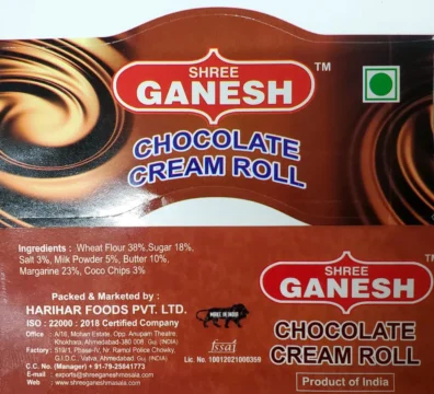 Cream roll Choclate 70gx60 cream roll choclate 70gx60