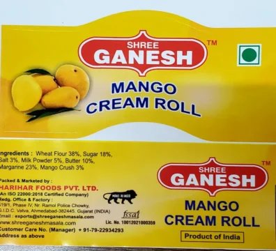 Cream Roll Mango 70gx60 cream roll mango 70gx60
