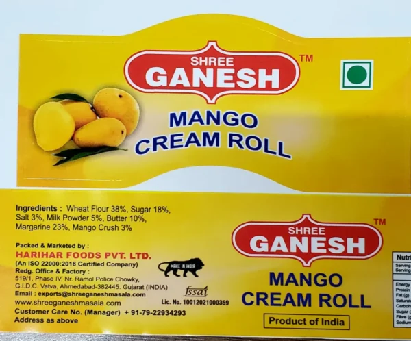 cream roll mango 70gx60