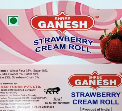 Cream Roll Strawberry 70gx60 cream roll strawberry 70gx60