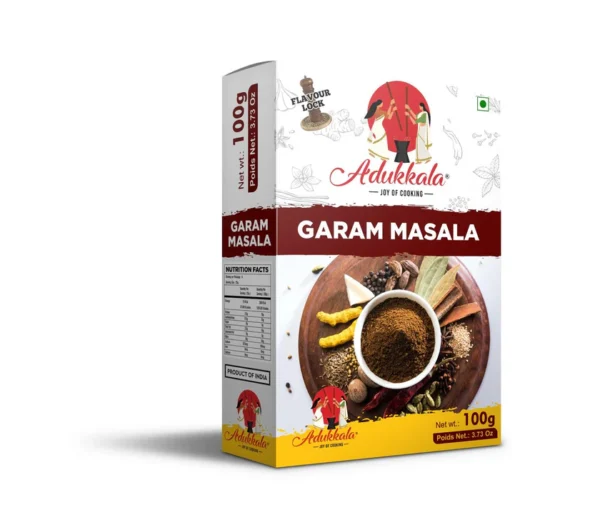 adukkala garam masala 100g