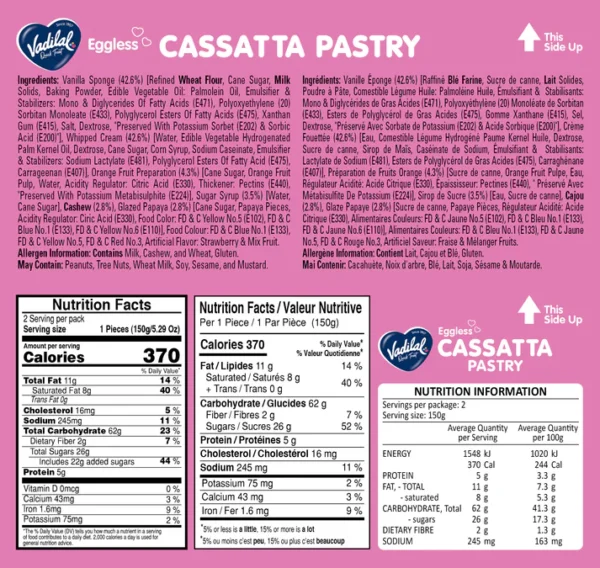cassatta pastry