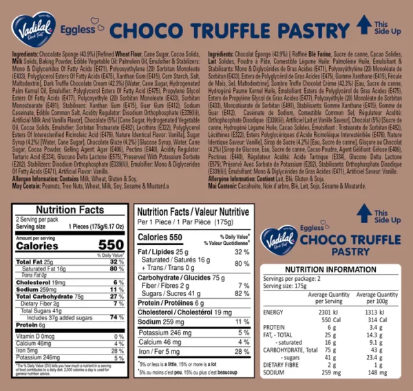 choco truffle pastry