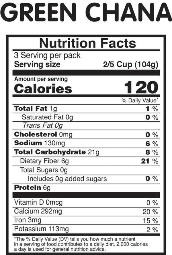 green chana 312g