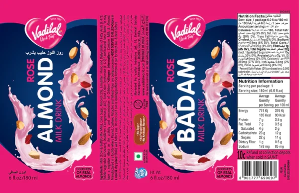 rose badam drink 180ml