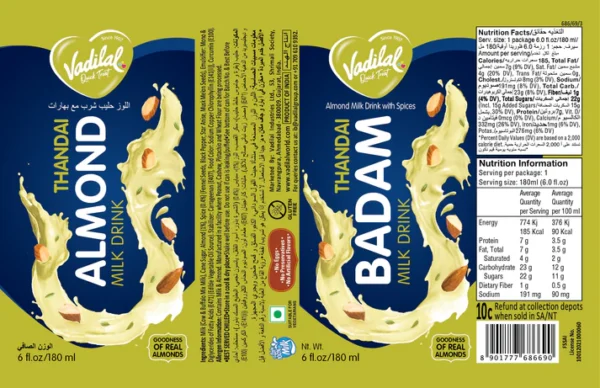 thandai badam drink 180ml
